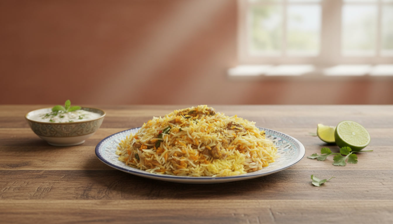 Chicken Biryani Recipe – Spicy & Flavorful Homemade Biryani