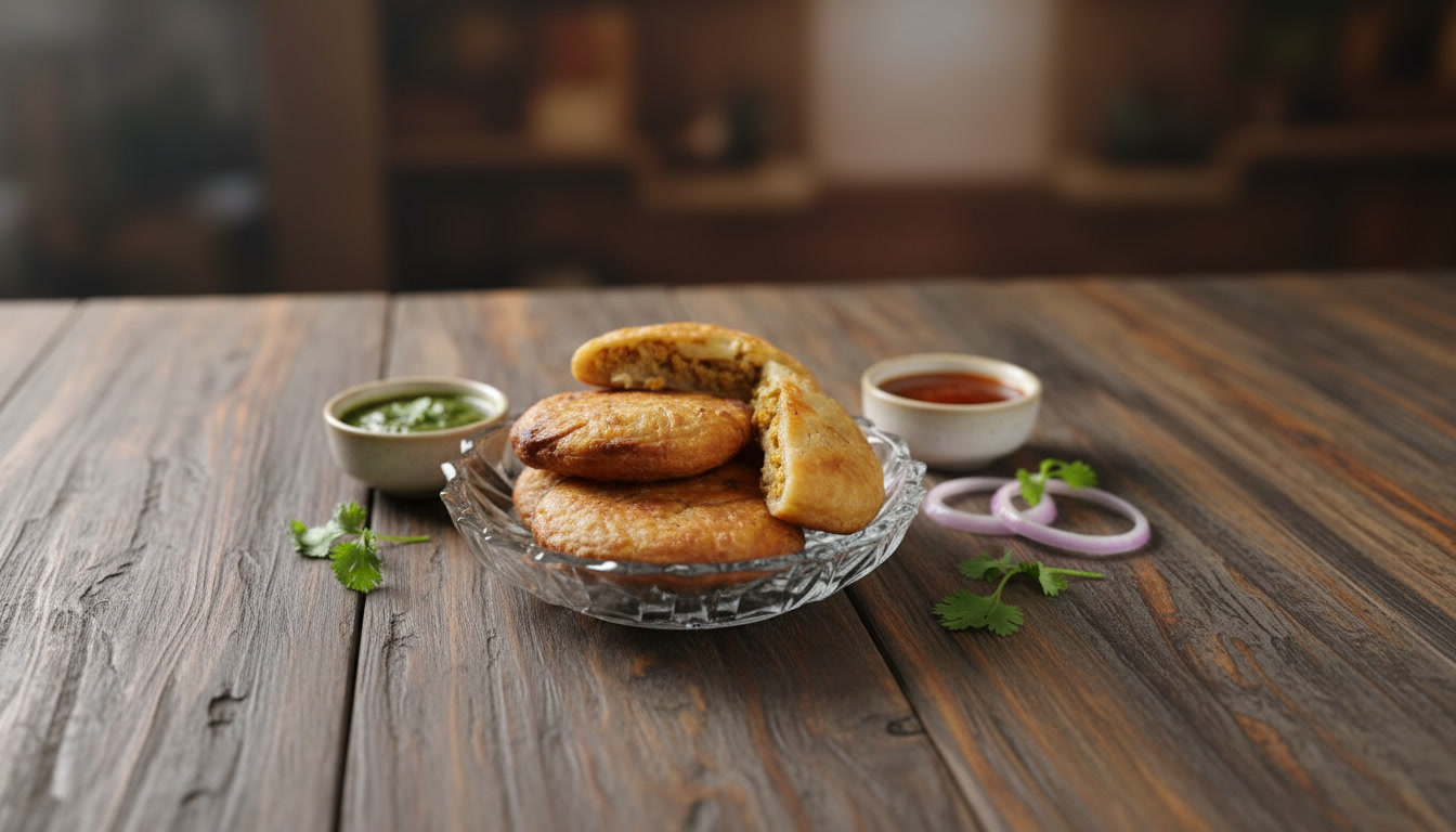 Qeema Kachori Recipe – Crispy Chicken Stuffed Kachoris