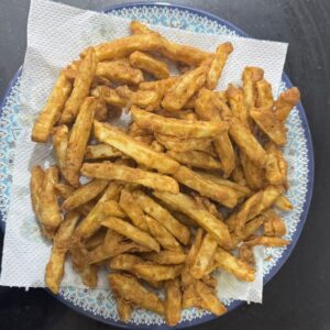Potato Besan Fries (Crispy Gram Flour Potato Fries)