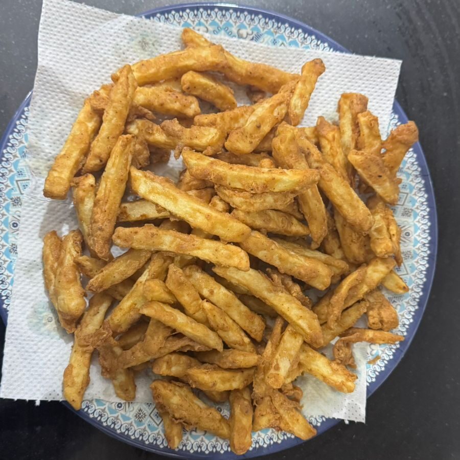 Potato Besan Fries (Crispy Gram Flour Potato Fries)